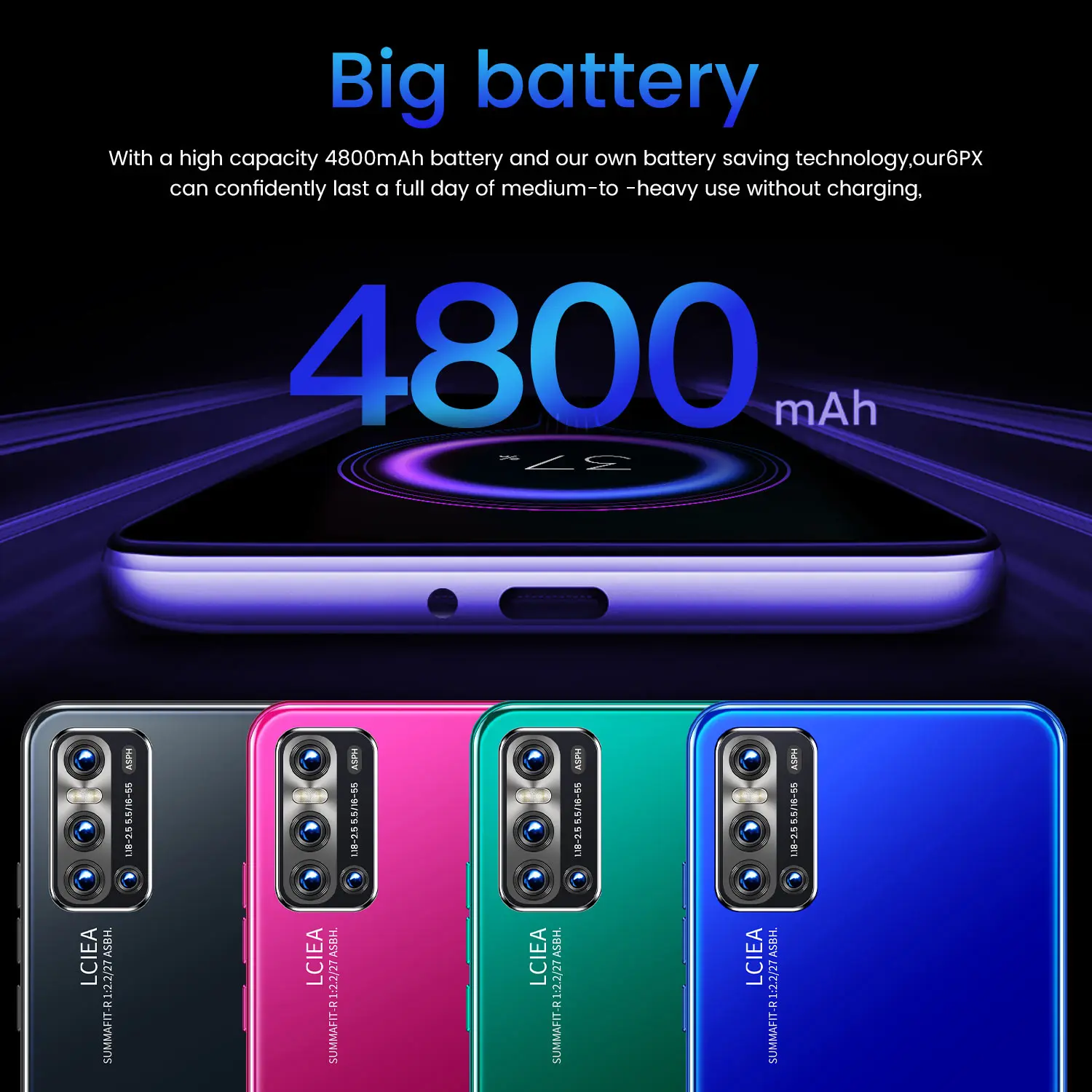 

4K HD Screen V19 Smartphone Deca Core MTK6889 Processor 4800mAh Big Battery 16MP Rear Camera 5G WIFI Dual Sim Card Cellphone