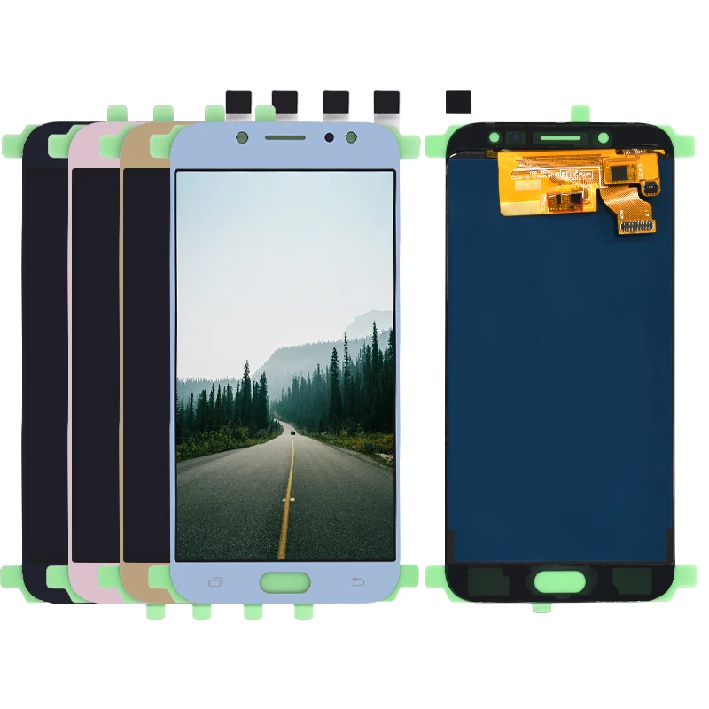 100% протестированные рабочие LCDs для Samsung Galaxy J7 Pro 2017 J730 SM-J730F J730FM/DS ЖК-дисплей и