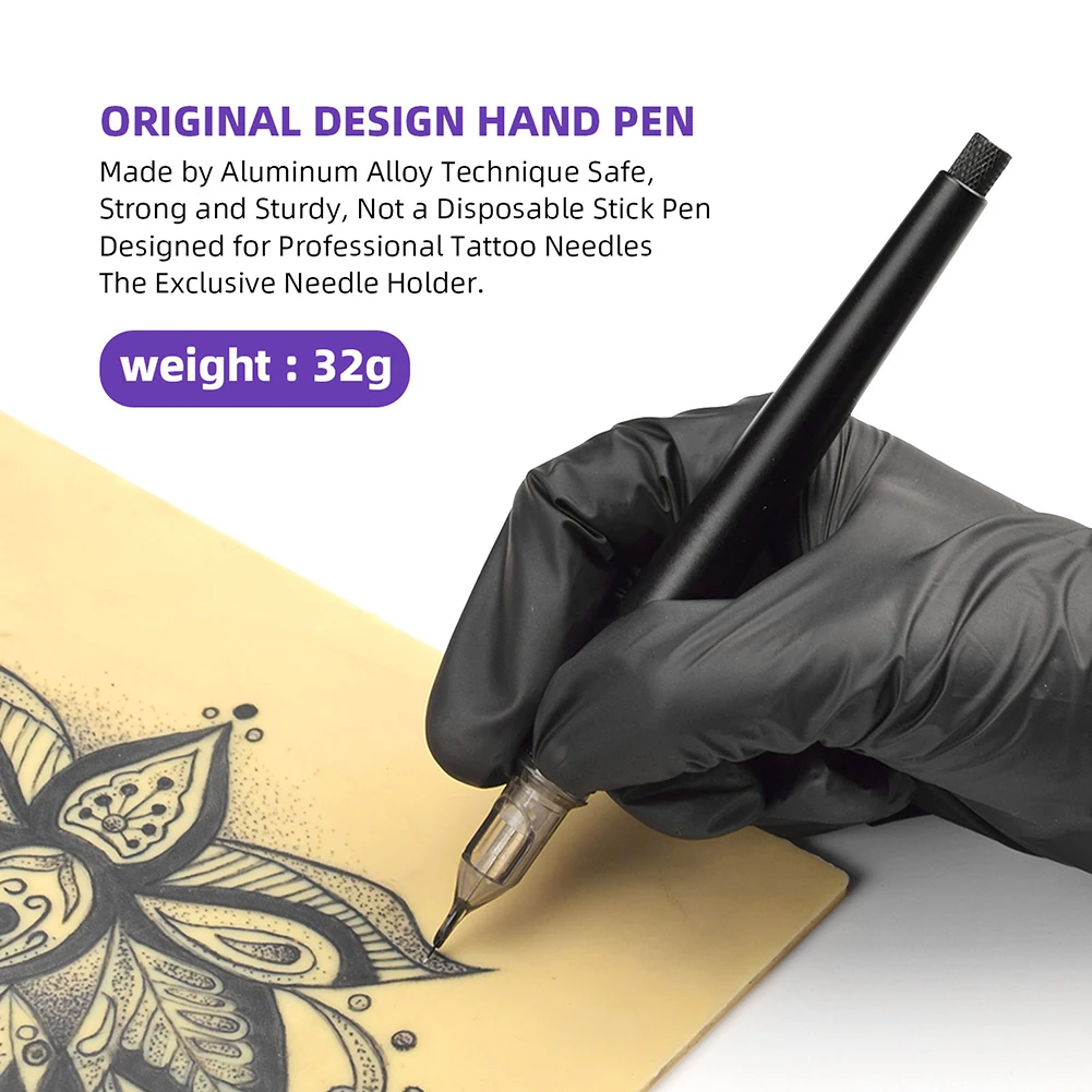 

9RL Tattoo Kits Pen Needles Repair Cream Body Elastic Bandage Tablecloth Tattoo DIY Tools Handmade Tattoo Pen Tattoo Accessories
