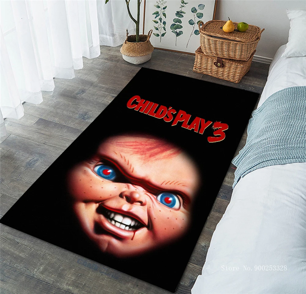 Коврик марионетка из фильма ужасы нескользящий большой ковер для детской