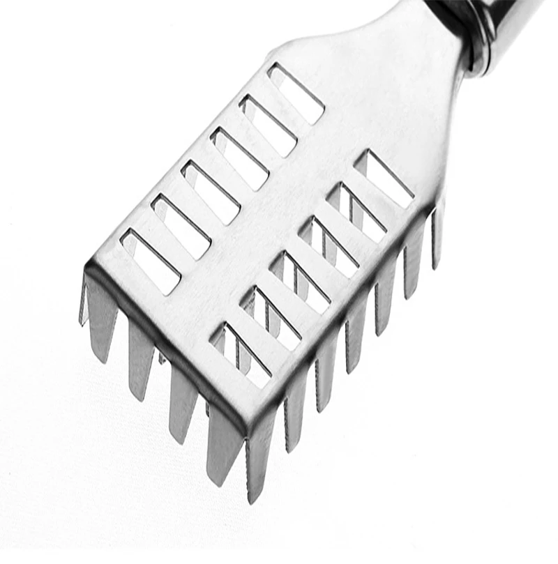 

Kitchen Accessorie Stainless Scales Scraping Graters Fast Remove Fish Cleaning Peeler Scraper Fish Bone Tweezers Tool Gadge
