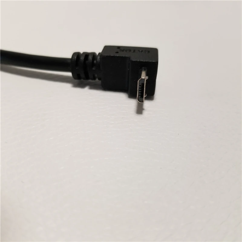 90 градусов USB папа микро адаптер Bended USB2.0 вниз угол кабель 27 см| |