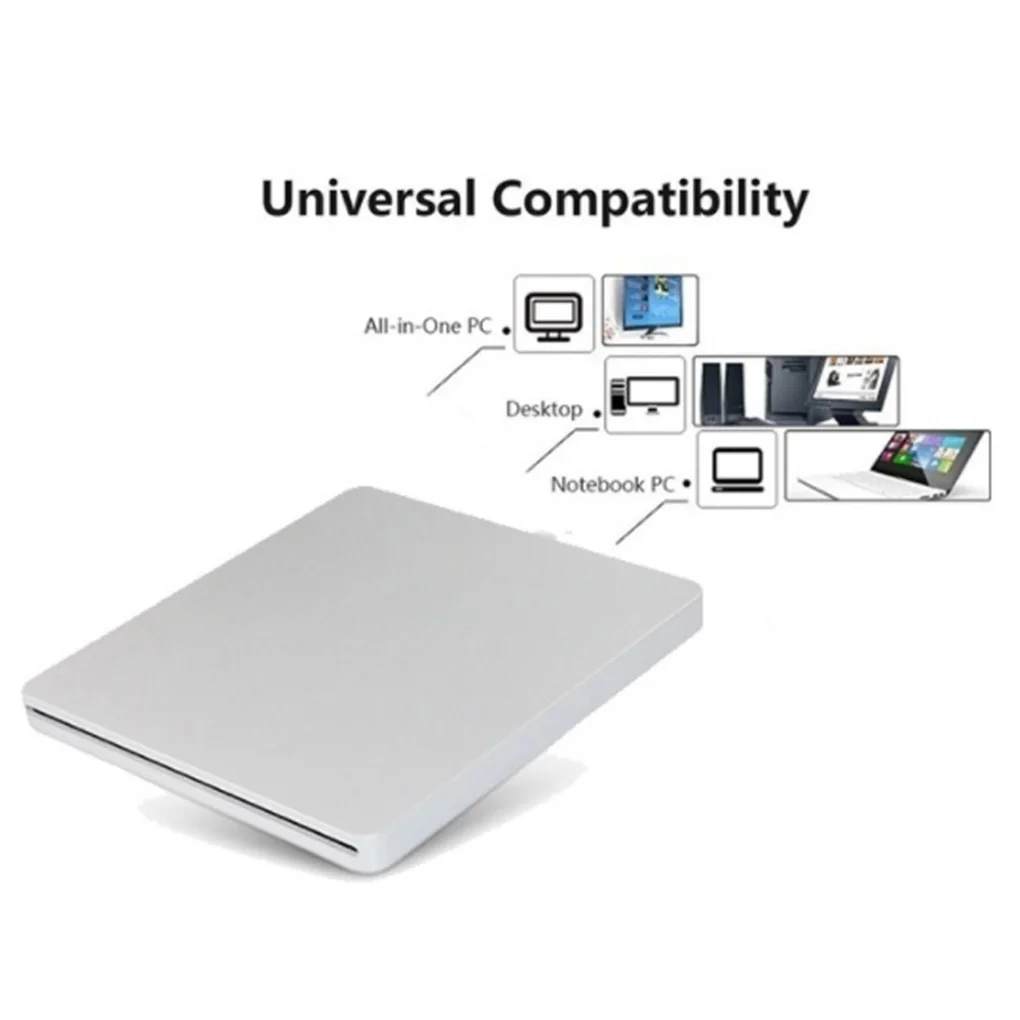 Внешний USB 3 0 слот DVD горелка внешний мобильный диск плеер ноутбук компьютер