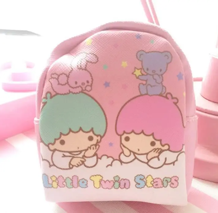 1 шт. креативный My Melody Pudding Cinnamoroll Собака маленькие Две звезды маленький ранец стильное портмоне для монет подвеска фигурка игрушки подарок
