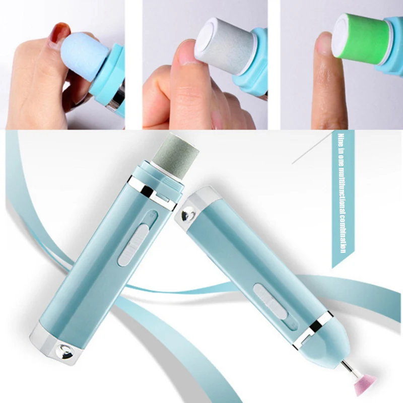 

Electric Nail File Drill Polisher Acrylic Manicure Pedicure Portable Machine Kit MH88