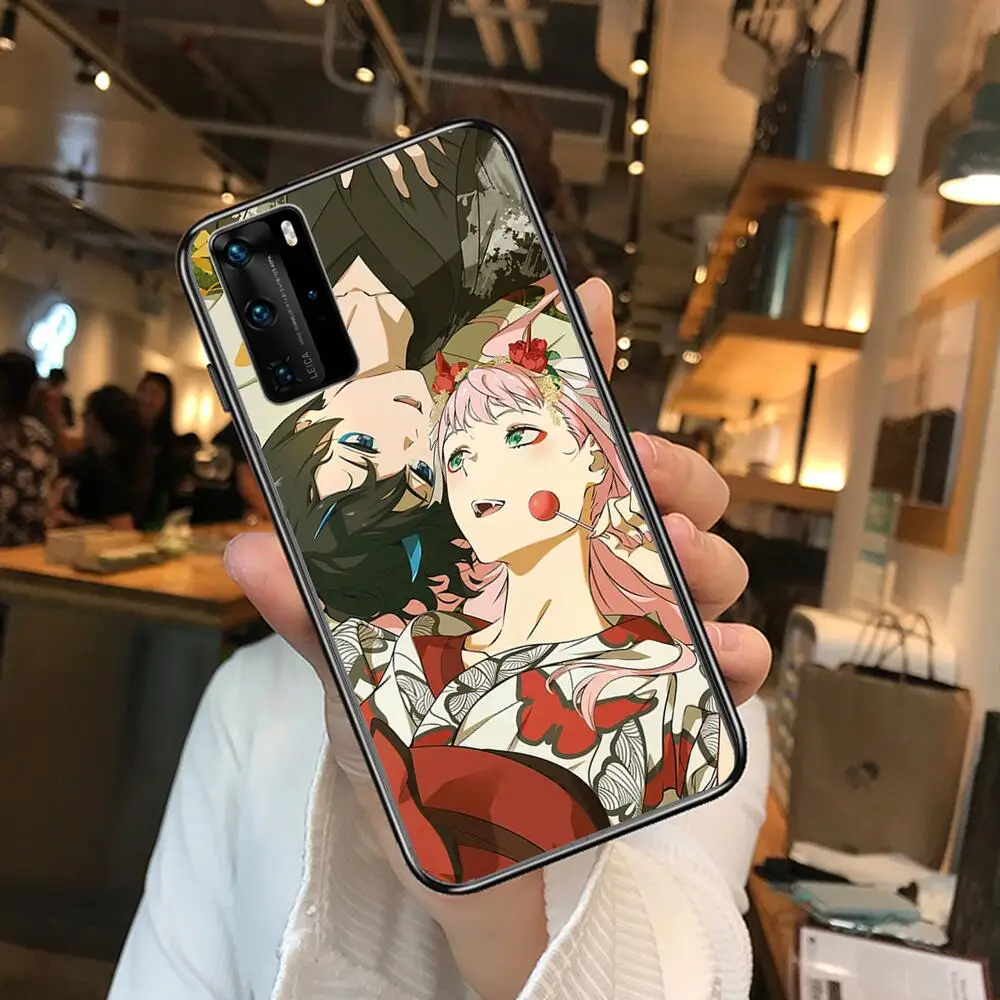 

Darling in the FranXX Phone Case For Huawei P 40 30 20 10 9 8 Lite E Pro Plus Black Etui Coque Painting Hoesjes comic fas
