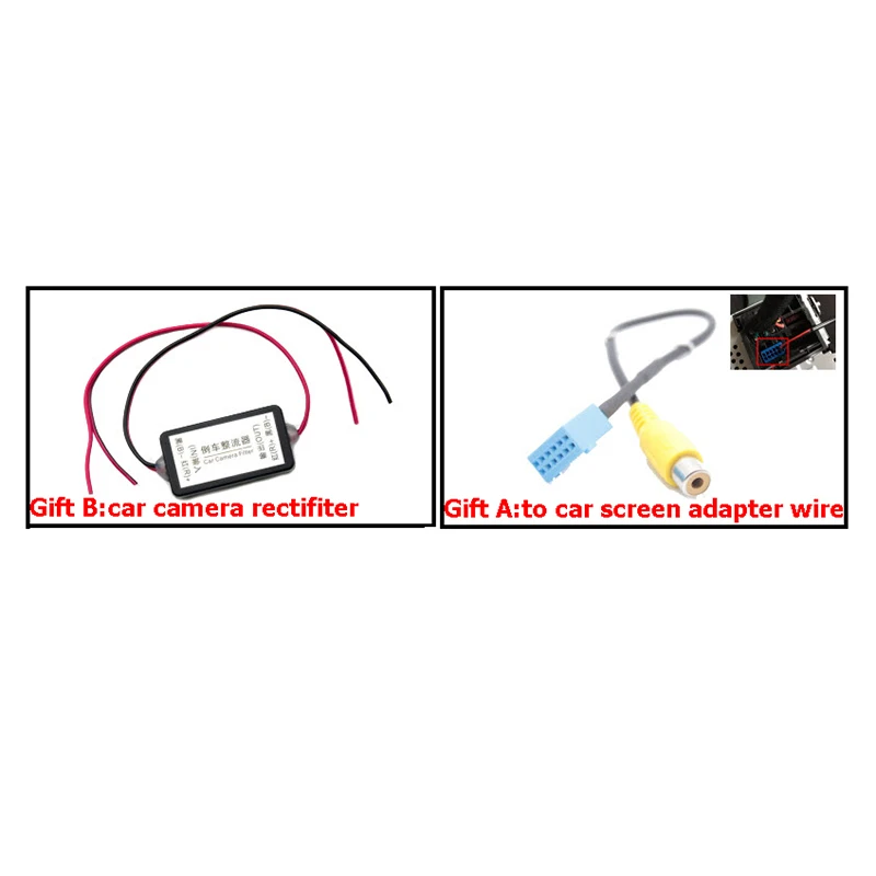 EEMRKE Multi-function CCD Car Reverse Camera for SEAT Ibiza FR 5D Backup Camera Night Vision Parking Rearview