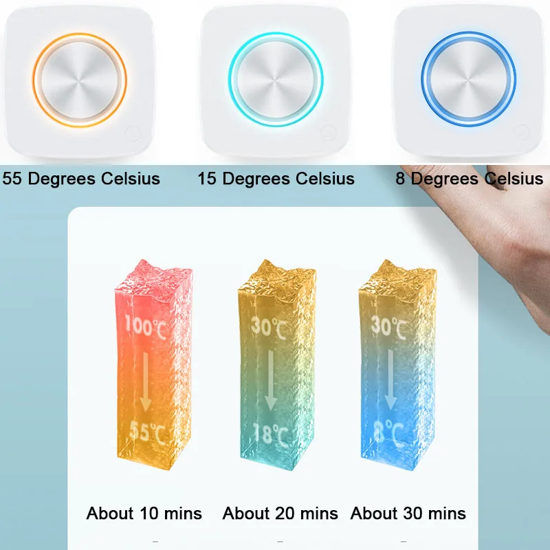 Новый Умный подогреватель кофейного стакана молока три температурных режима с