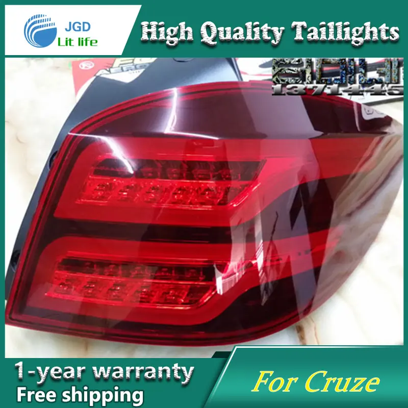 Автомобильный Стайлинг задний фонарь для Chevrolet Cruze задние фары Lights светодиодный