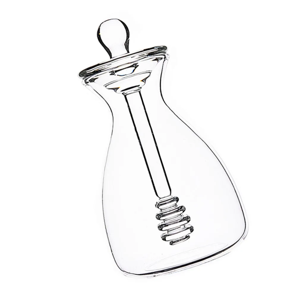 1 шт. Стекло бак для хранения пищевая бутылка Мёд банку большой Ёмкость канистра |