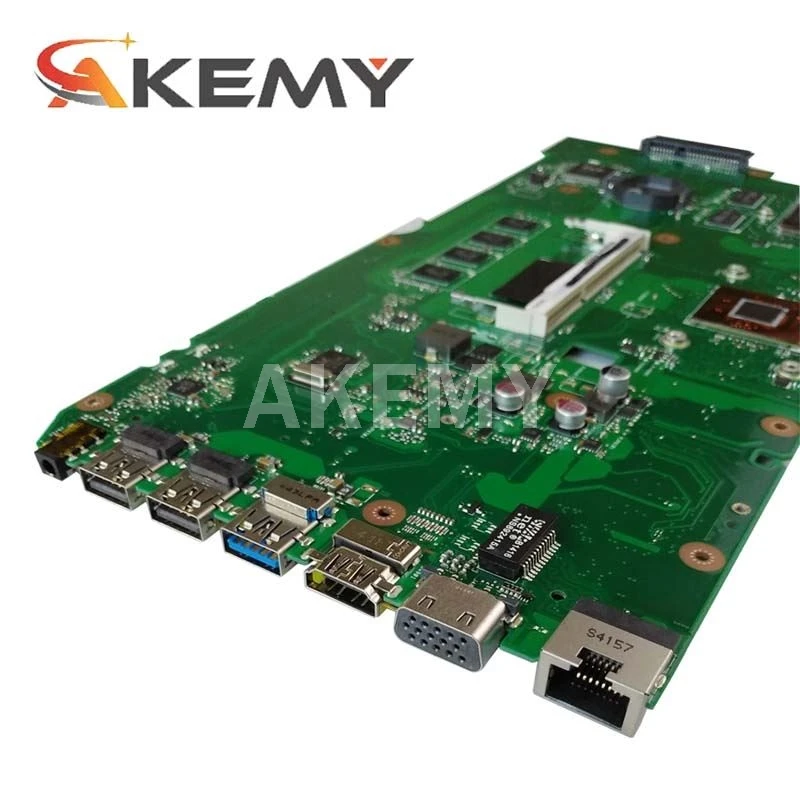 

Akemy For ASUS X751MJ Mainboard X751M K751M R752M X751MD R752M Motherboard w/ GT 920M GPU N2940 N2930 CPU