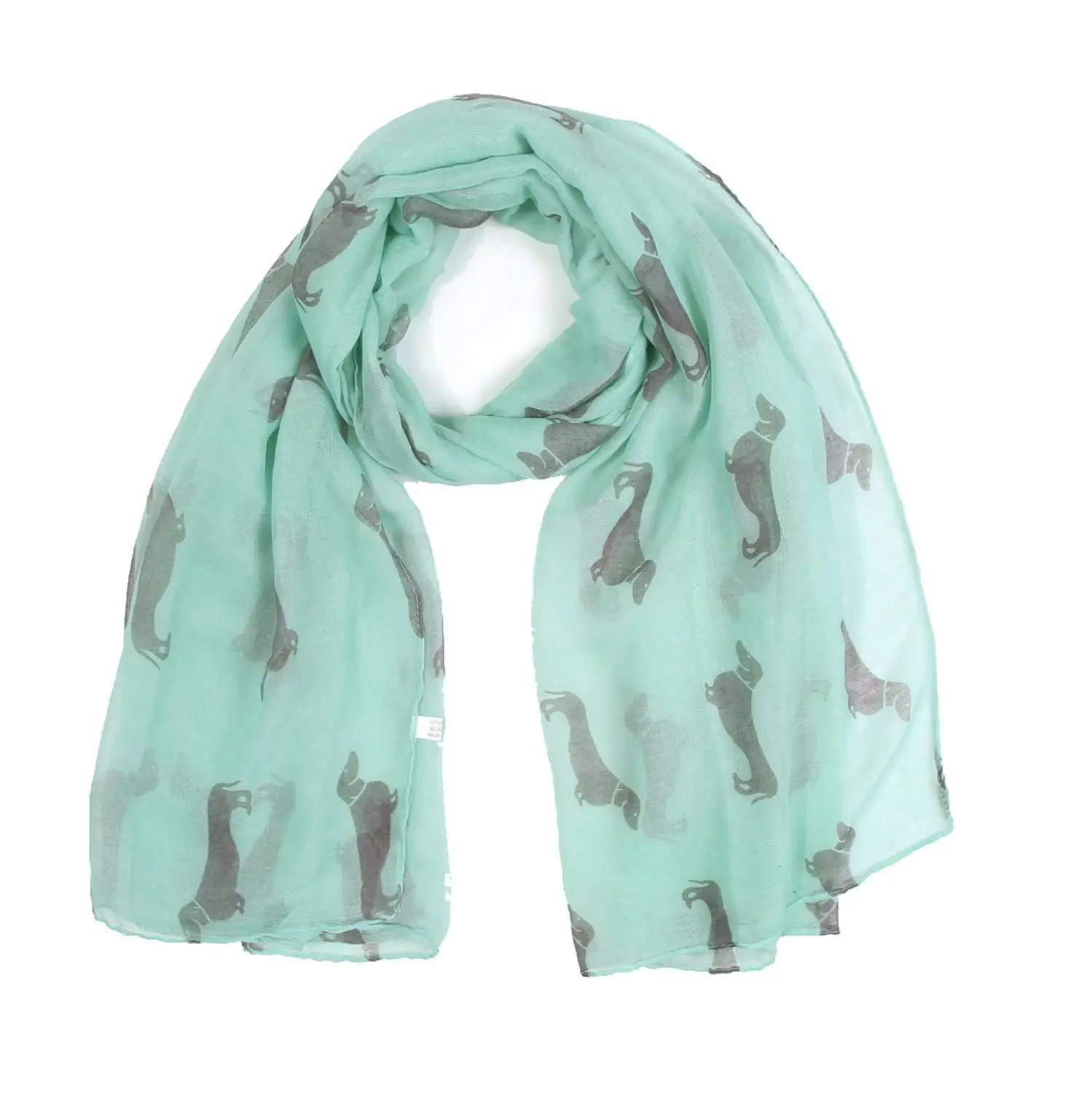 Новинка 2015 весенний милый шарф с узором таксы шали женские шарфы для собак хиджаб