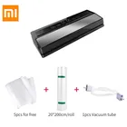 Вакуумный упаковщик XIAOMI, лучший домашний вакуумный упаковщик для сохранения свежести продуктов, в комплекте 5 пакетов бесплатно
