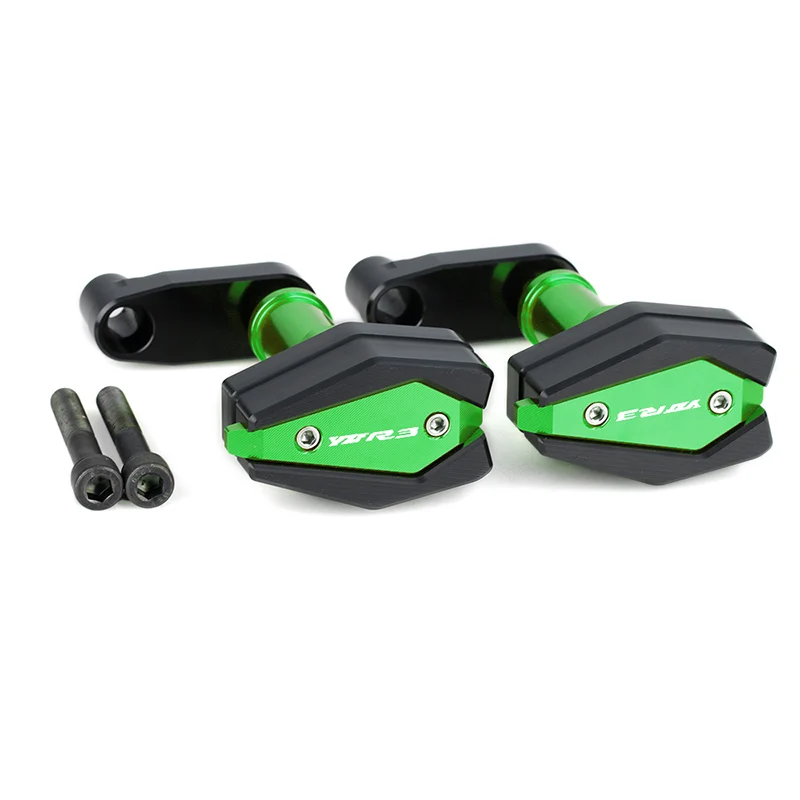 YZF R3 мото рамка ползунок Краш протектор для Yamaha Рамка слайдер алюминиевый