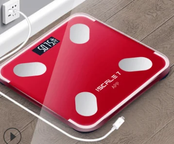 

Bluetooth intelligent body fat scale electronic scale fat physique measurement woman body scale weighing
