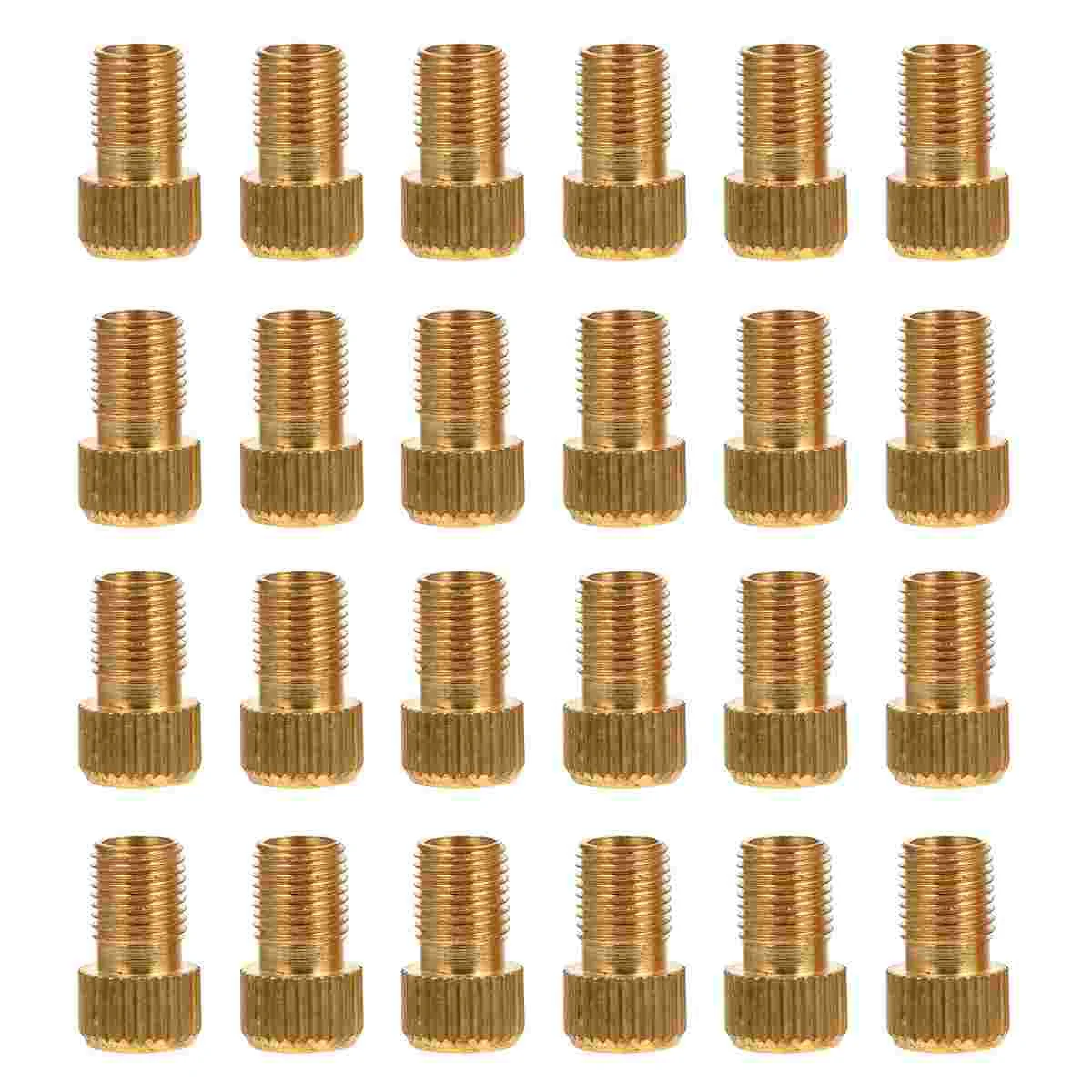 

20Pcs Bike Adapter Bike Tire Inflatable Connector French to US Nozzle