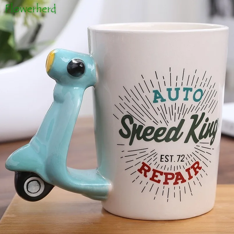 Керамическая кружка кофейная для молока и завтрака воды офиса в европейском