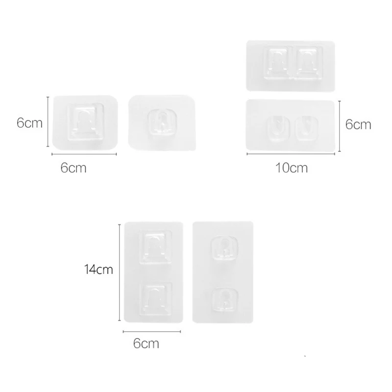 

Free Wall-mounted Socket Holder Router Holder Socket Storage Transparent Self-adhesive Cable Storage Organizer