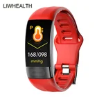 Смарт-часы ECG PPG HRBP, браслет с 24-часовым монитором, мужскиеженские Смарт-часы для AppleSamsungXiaomi PK Mi Band 4 Montre Connect