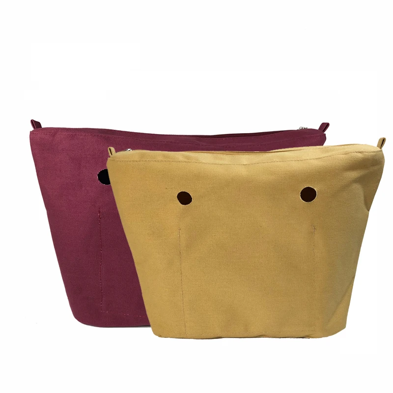 

Однотонные водонепроницаемые подкладочные вкладыши мини-размера для O-bag Obag вставка карманная Женская сумочка аксессуары