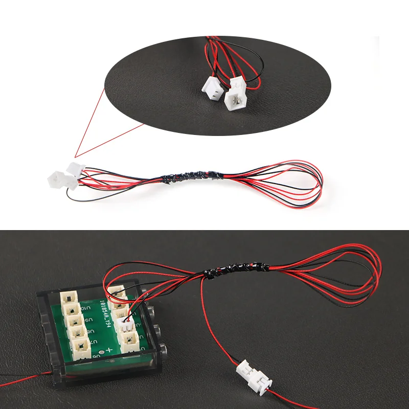 10 шт. 0 38 мм провод DIY LED 2pin 1X1 строительный блок лампа 1X4 MOC аксессуары кирпичный USB
