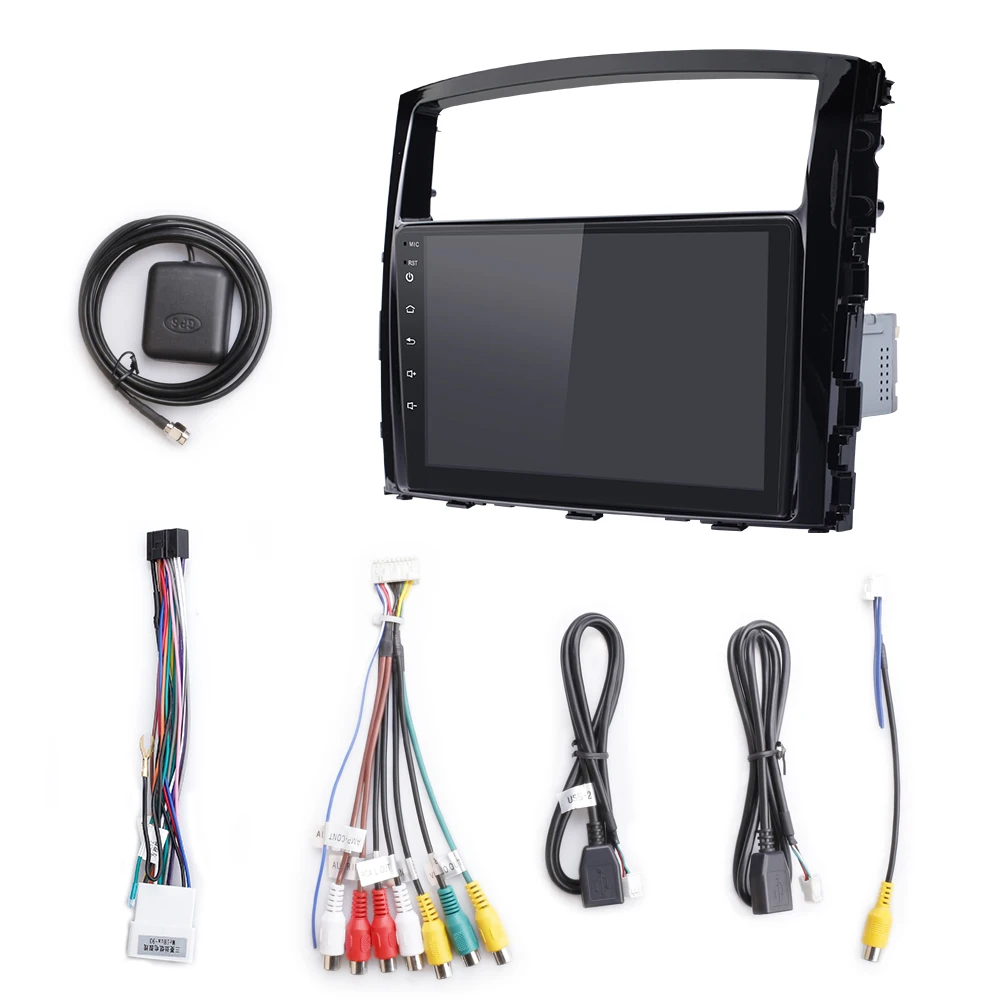 ISUDAR Автомагнитола для MITSUBISHI/PAJERO 2 din Android 9 Авторадио Мультимедиа gps ram 2GB rom 32GB USB DVR AHD камера ips экран