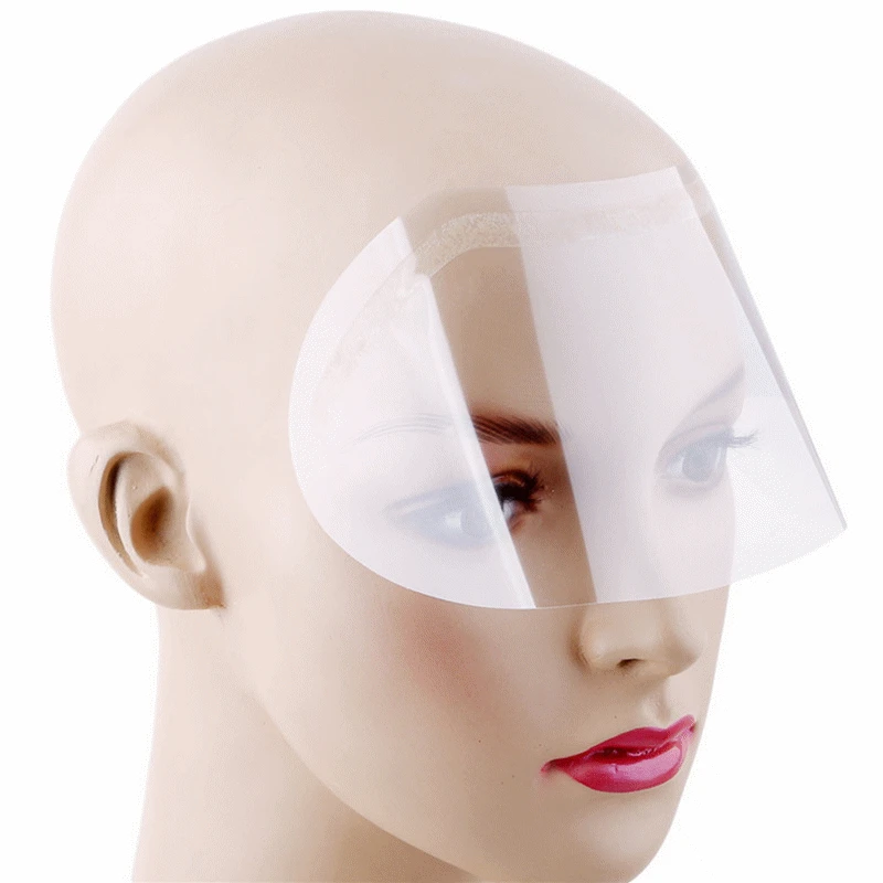 

Одноразовый прозрачный щит для лица, маски-спрей для парикмахерской, пластиковые окрашивающие лицо защитные товары для парикмахерской 50 шт...