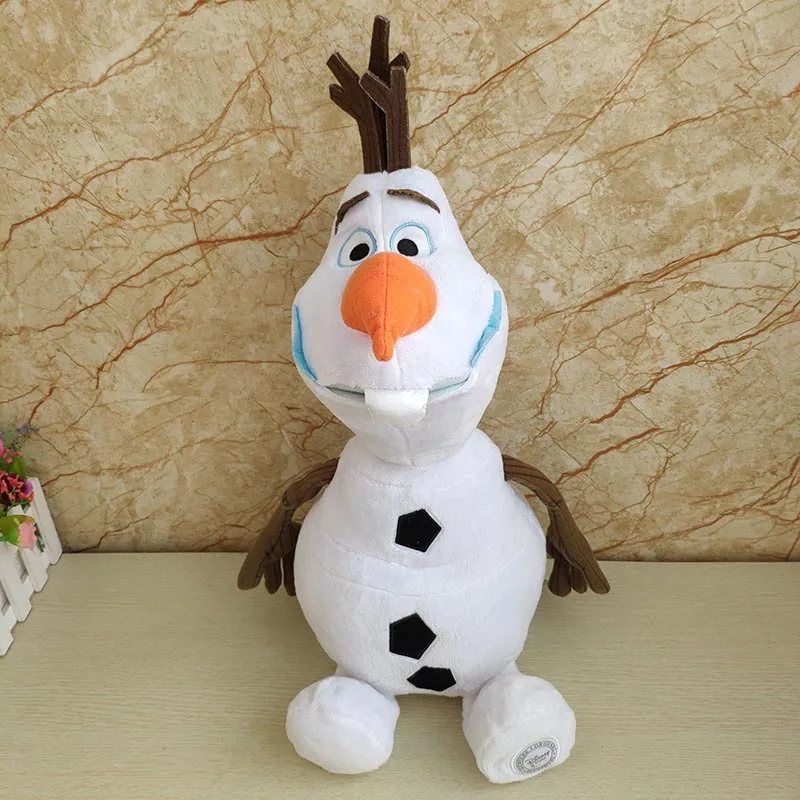 Disney Frozen 2 23 см/30 см/50 см Снеговик Плюшевые игрушки в виде Олафа Мягкие плюшевые куклы Kawaii мягкие животные для детей рождественские подарки