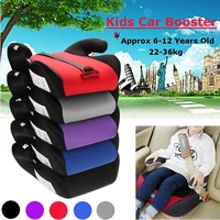 car booster seat safe anti slip portable car child booster seat toddler baby safty seat fits 6 12 years old kidstravel pad au