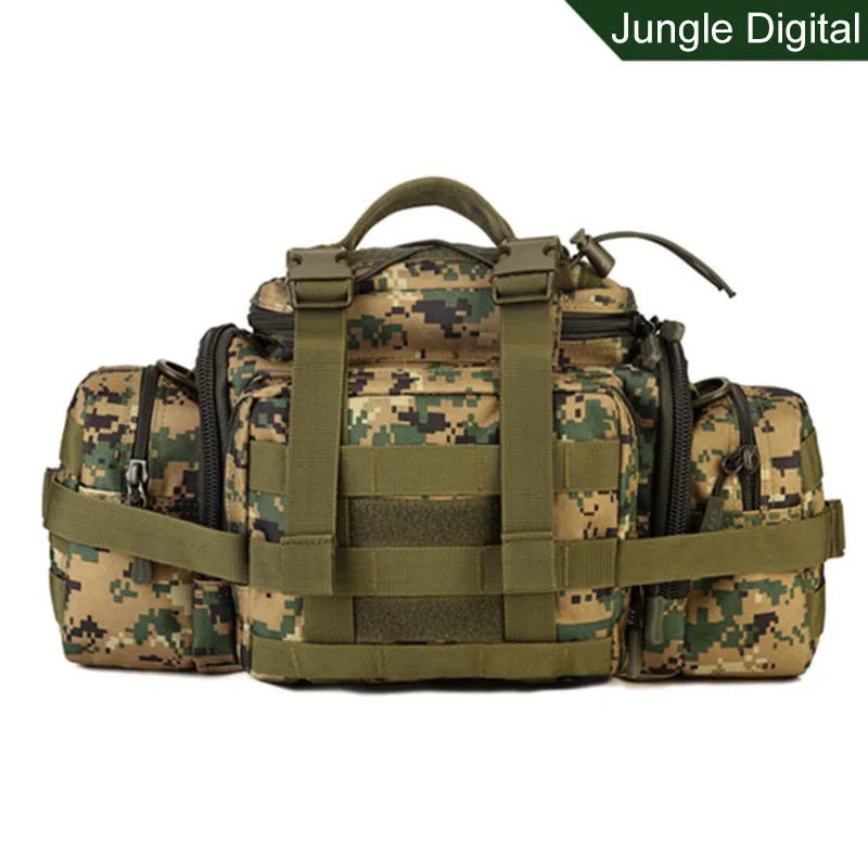 jungle digital Molle военные поясные сумки Сумка для фотоаппарата/Чехол поясная сумка ремень тактика большой Shouder assase Кемпинг пакет Спорт на открытом воздухе камера XA573WA - Цвет: jungle digital