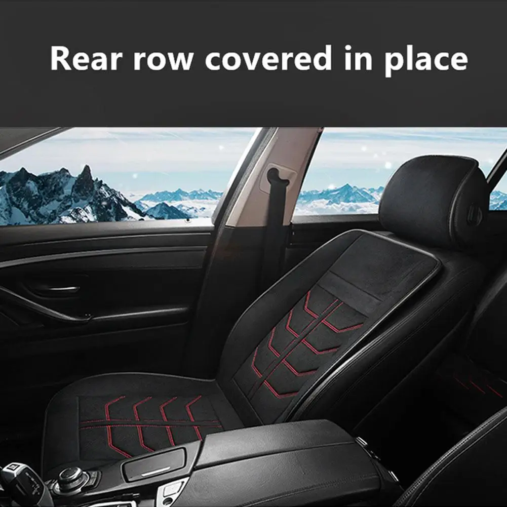 

Car Heated Seat Cushion With 2 Levels Universal 12V Car Seat Electric Protector Heater Heating Pad For Winter Warmer Auto Cover