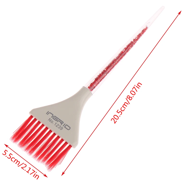 

1PCS Hair Color Brushes Rounded Hair Color Brush Hair Dye Brush And Comb For Hair Dye And Root Touch Up