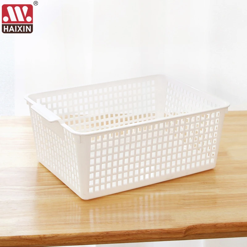 

Storage Basket Kitchen Organizer Plastic Household Laundry Snack Book Fruit Underwear Sundries Storage Baskets Home Organizer