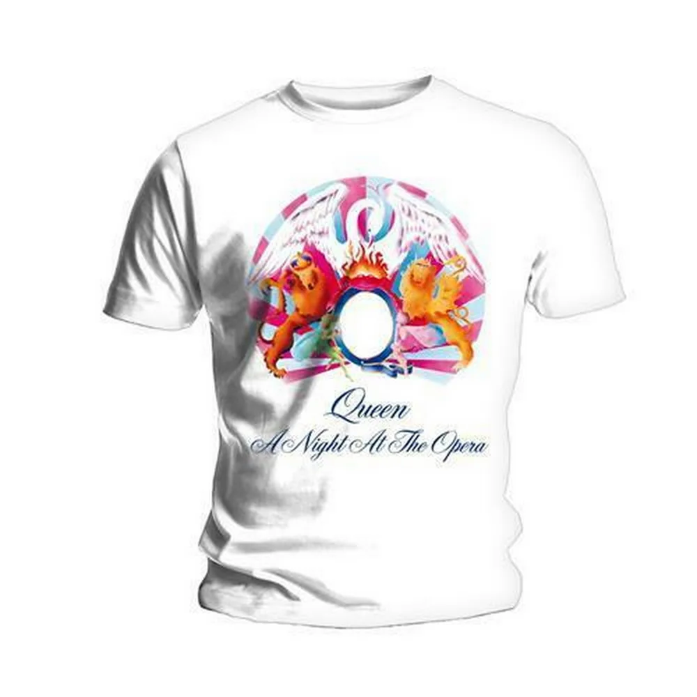 Queen' A Night At The Opera 'T Shirt Neu Und Offiziell хлопковая футболка с короткими рукавами| |