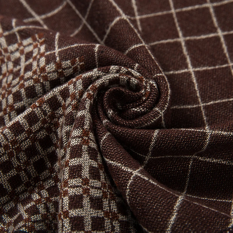 

[Peacesky]2019 New Brand Winter Men's gift Gray Striped Scarves Business gentleman,Cashmere Scarf ,Men Scarves,Bufanda