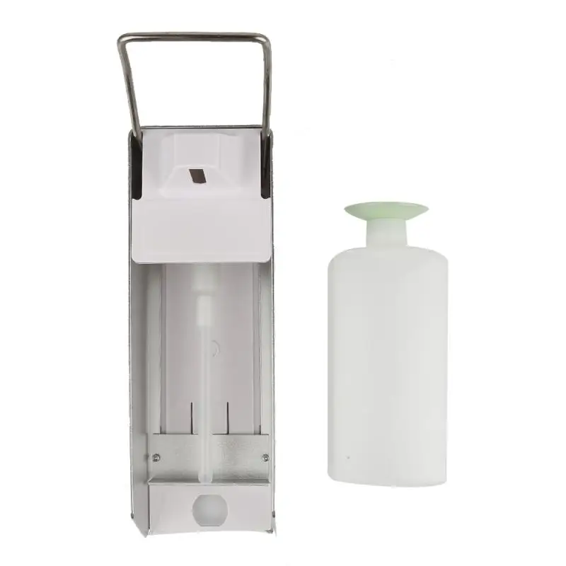 

Liquid Soap Dispensers Wall-Mounted Elbow Pressure Hand Sanitizer Disinfectant Dispenser For School Hotel Dispensador Kitchen