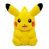 pikachued pokemoned stuffed doll school bag backpack plush toy anime decorations hat birthday christmas gifts for girlfriend