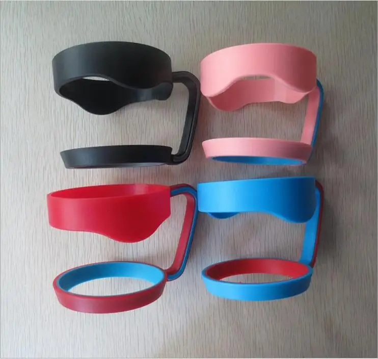 200 шт 7 цветов портативная бутылка для воды кружки чашка ручка 30 унций стакан