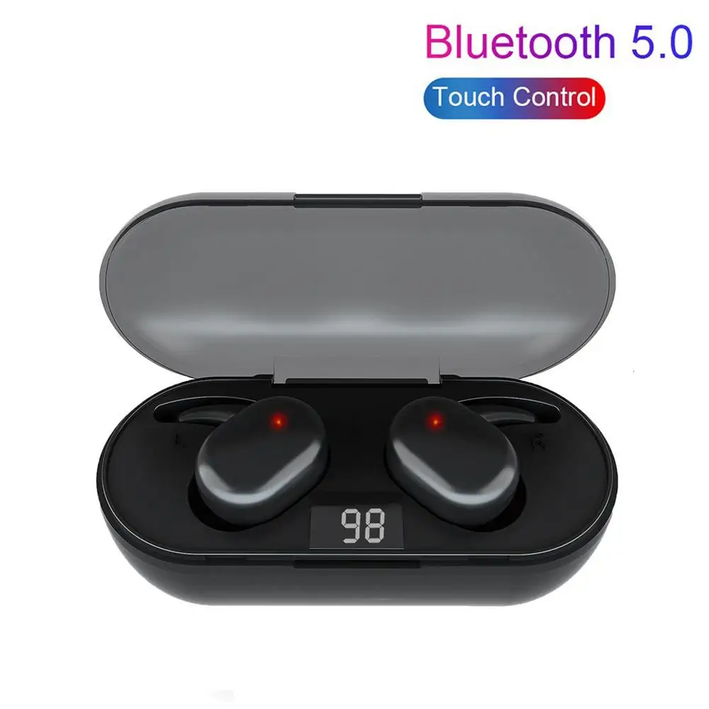 

TWS-наушники Q2 с поддержкой Bluetooth 5,0, беспроводная гарнитура, водонепроницаемые наушники с глубокими басами, настоящие стереонаушники, спорти...