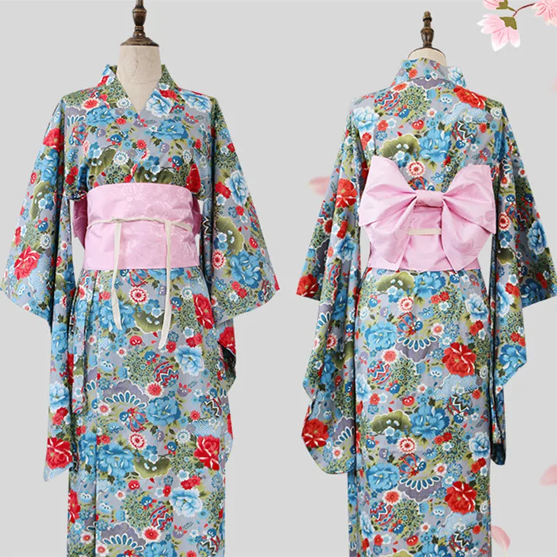 Традиционное японское официальное платье BALDAUREN новое женское кимоно из хлопка и