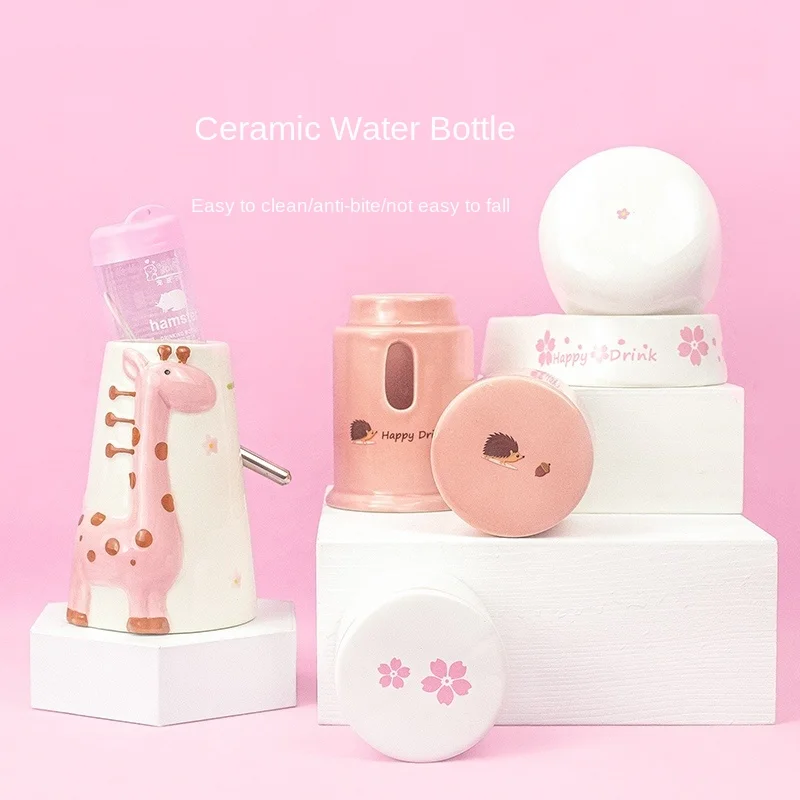 Керамический держатель для бутылки с водой Ежик | Дом и сад