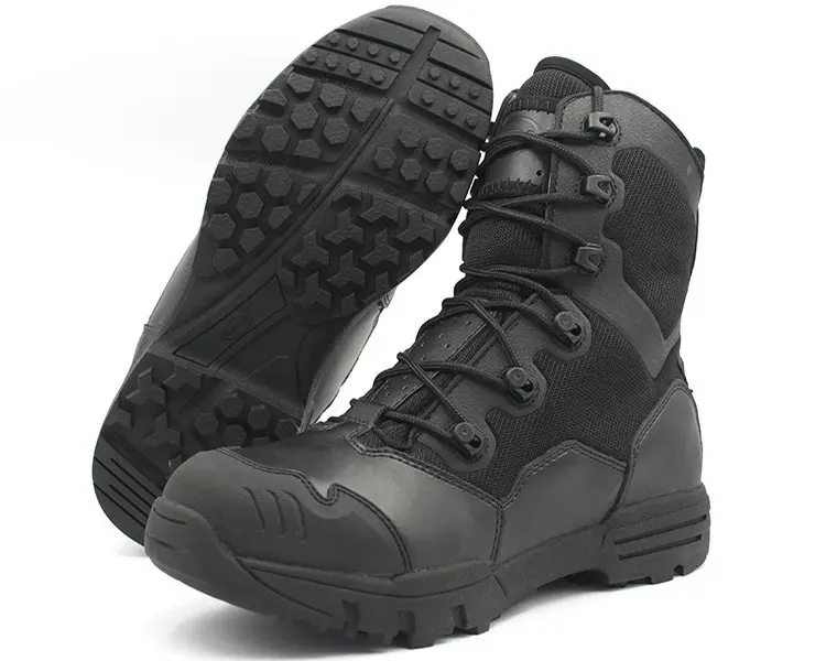 Кожаные дышащие ботинки для тренировок на открытом воздухе охоты скалолазания