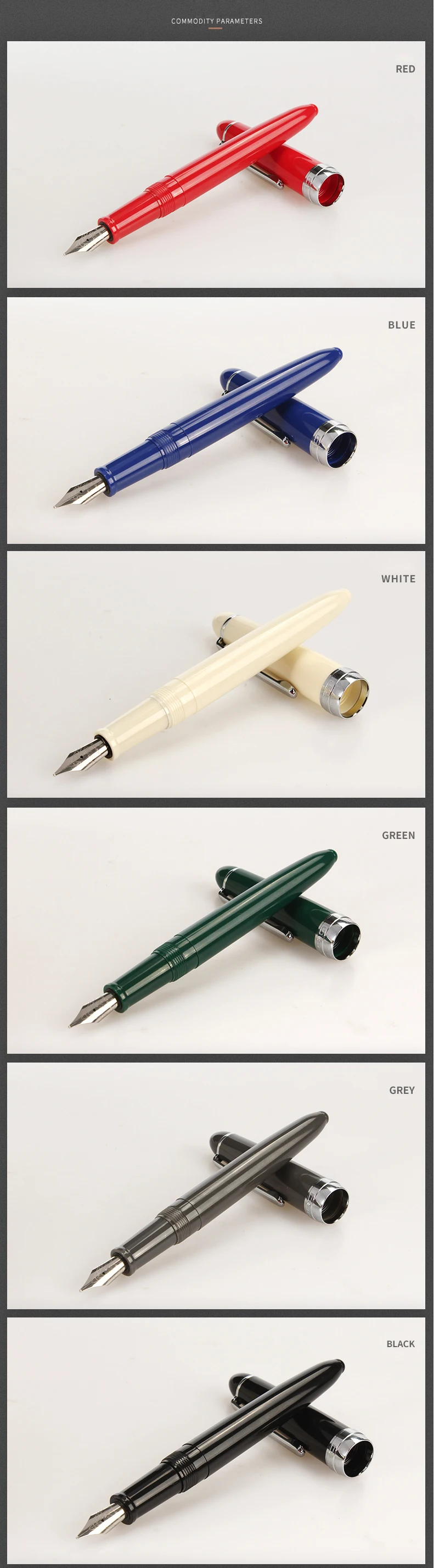 Высококачественная перьевая ручка Jinhao чернильная ручка 0,5 мм перо Stylo plume Роскошная прозрачная ручка Iraurita stilografica Chancery 03827