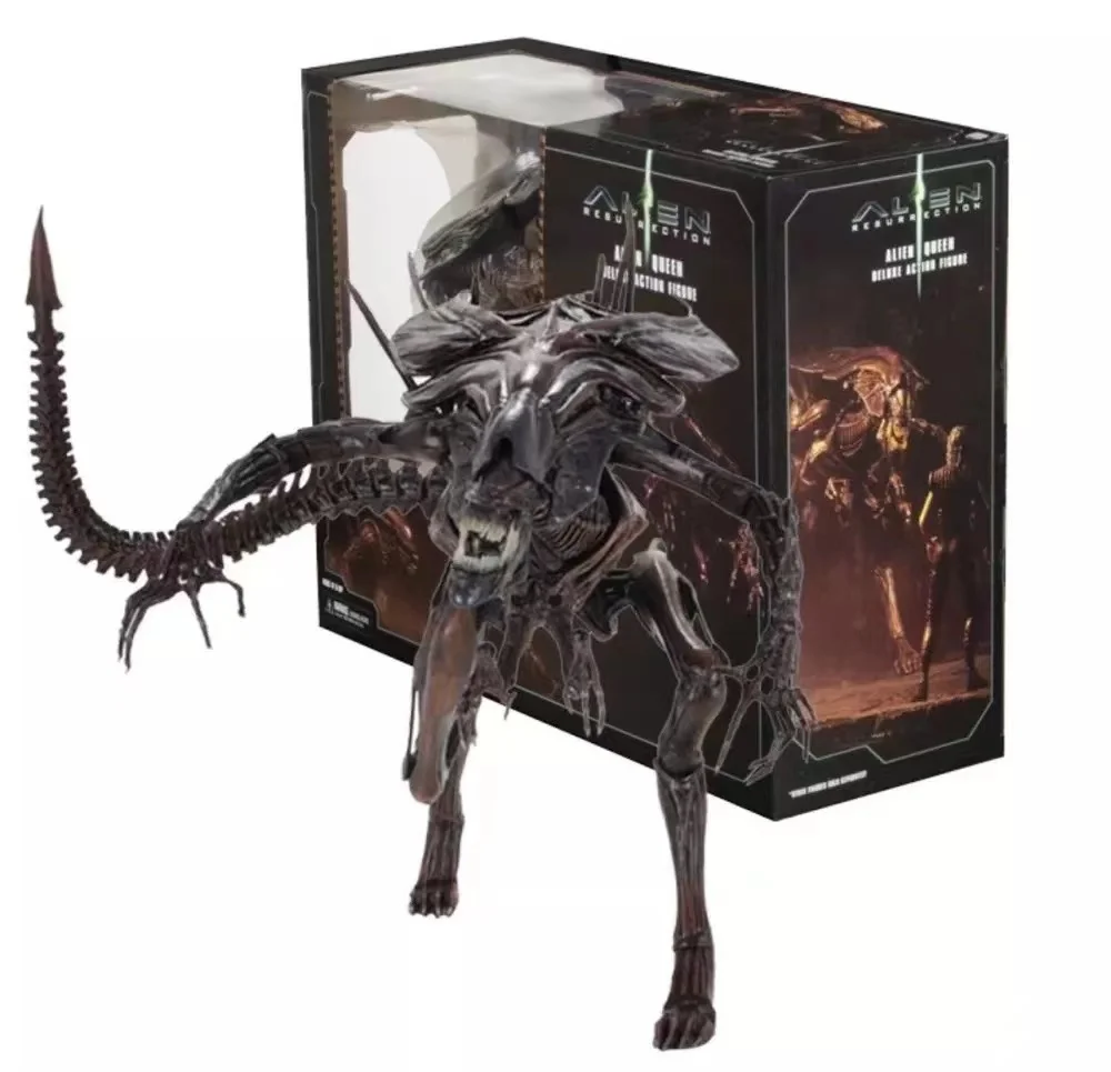 

Фигурка инопланетянина 30 см, NECA Rise From The Ash Brown Queen, Deluxe, экшн-фигурка, кукла, Коллекционная модель, игрушки 15 дюймов