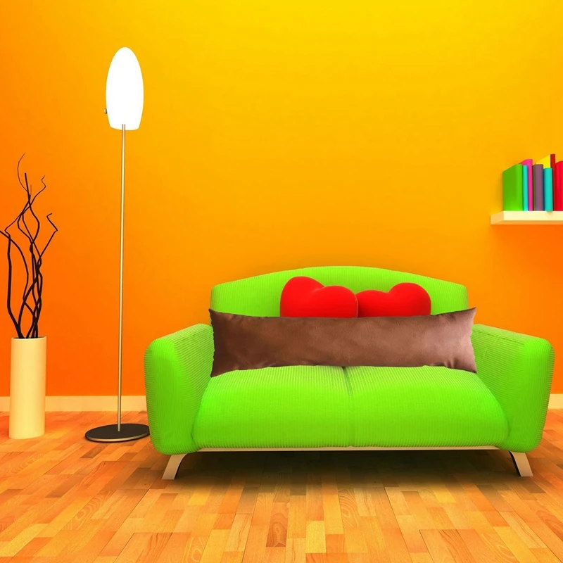 Толстый чехол для поясничной подушки из искусственной кожи декоративный дивана