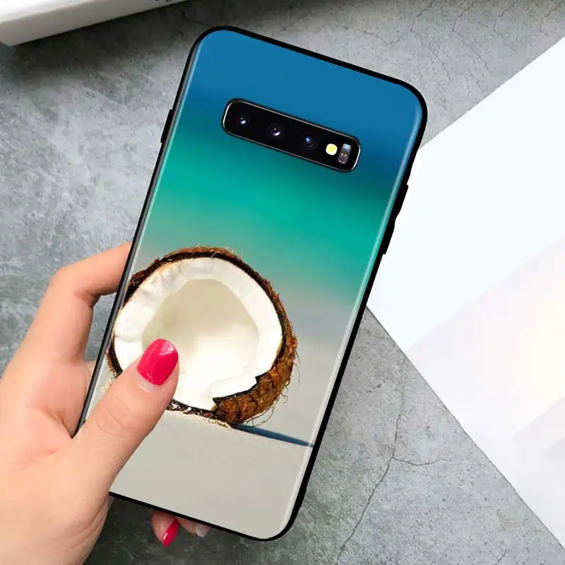 

Coconut Fruits Beach for Samsung S20 FE Ultra Plus A91 A81 A71 A51 A41 A31 A21 A11 A12 A72 A52 A42 A32 A12 Phone Case