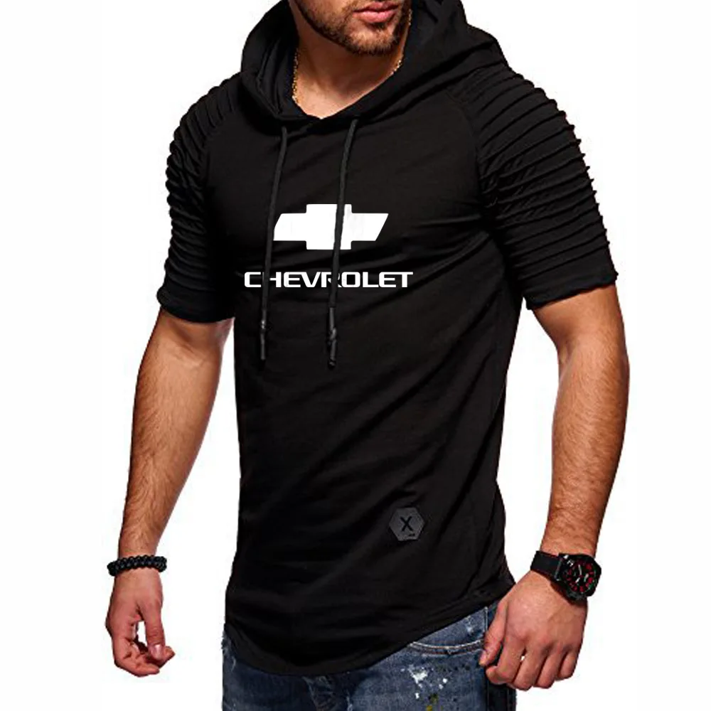 

Unisex Men Short Sleeve Chevrolet Car Logo T-shirt Summer casual Men's T-shirt Cotton T-shirts Men Fashion casual