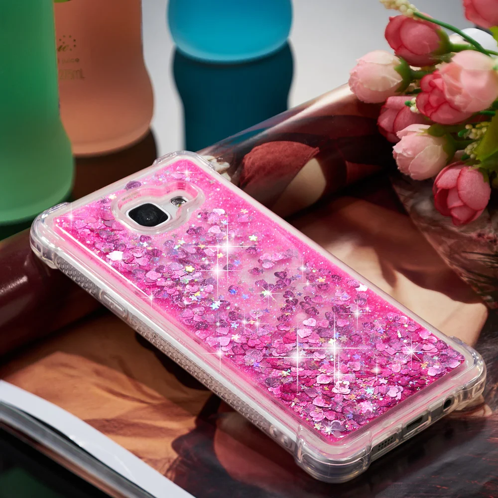 Блестящий чехол для Samsung Galaxy A5 2016 A56 Силиконовый противоударный SM-A510F/DS SM A510F/DS