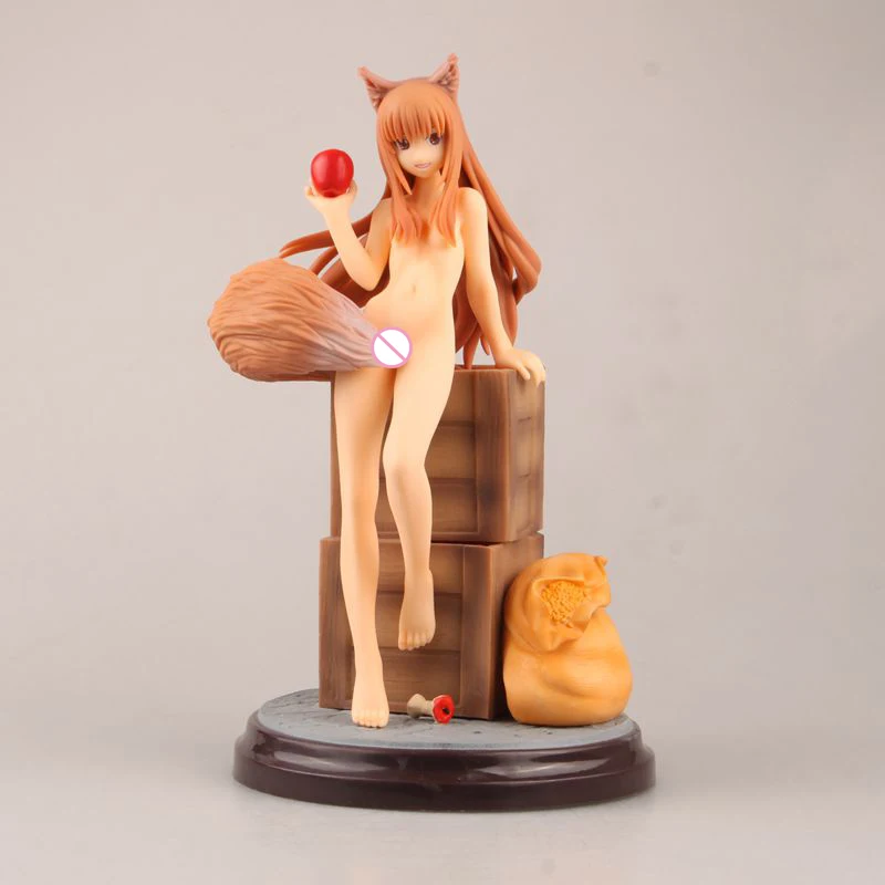 17 см Spice and Wolf Holo сексуальная фигурка девушки японского аниме ПВХ взрослые Фигурки игрушки Аниме Фигурки игрушки