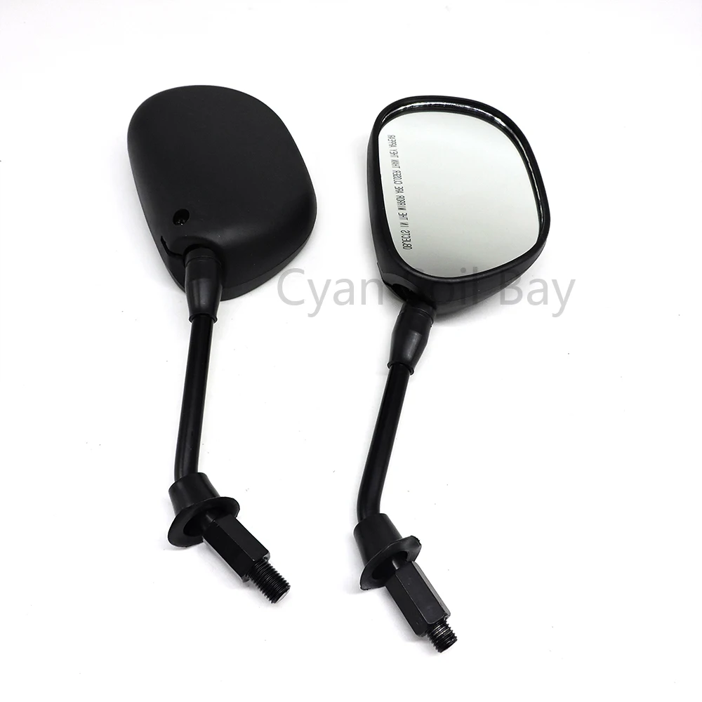 Aluminum 10mm screws Universal Motorcycle Rearview Mirrors Motorbike Scooter Side | &amp Accessories